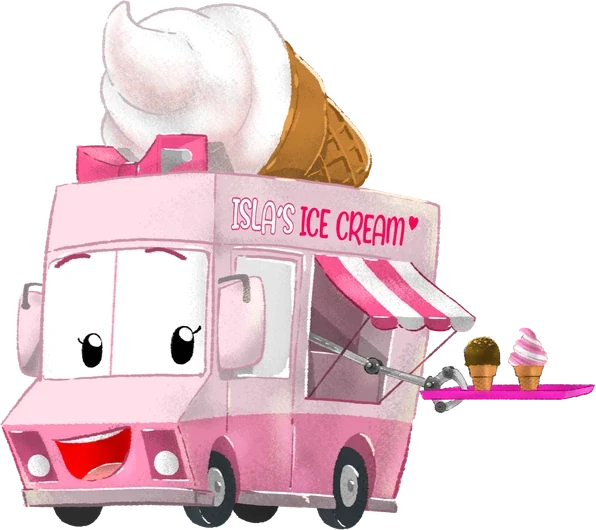 Isla, ice cream truck