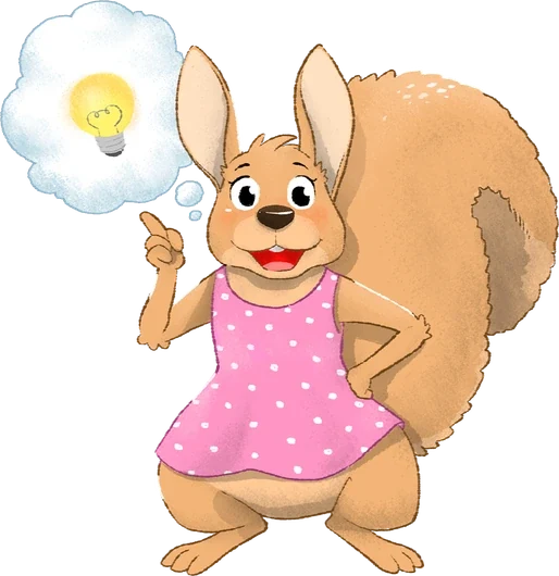 Sachi, squirrel