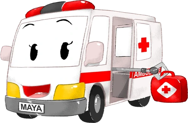 Maya, ambulance
